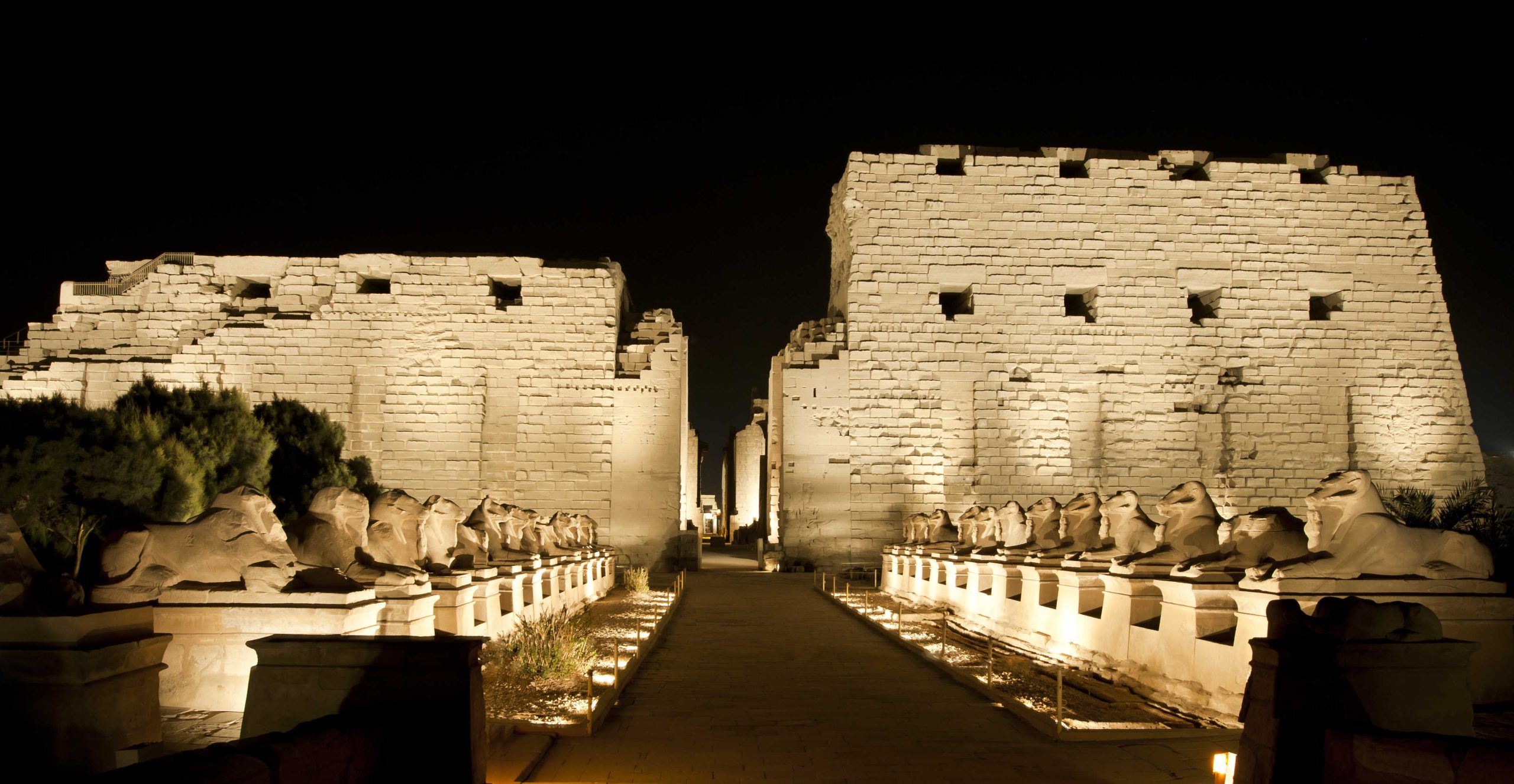 lichtshow karnak tempel